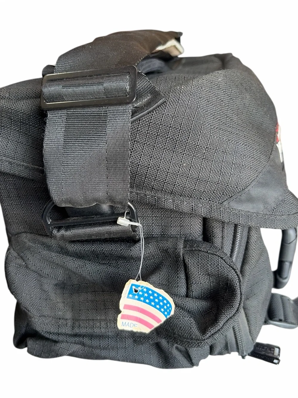 🔥 1990 Vintage Tamrac 608 Pro Camera Bag Lens-Bridge System Made in USA Black🔥